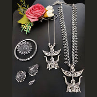 Vaamika Oxidised Plated Necklace Combo