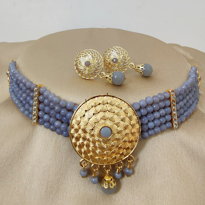 VAMA Cloth Collar Neck Golden Choker Necklace Crystal Stone Necklace Set  for Women Fabric Choker Price in India - Buy VAMA Cloth Collar Neck Golden Choker  Necklace Crystal Stone Necklace Set for