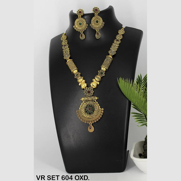 Mahavir Forming Gold Necklace Set - VR SET 604  OXD