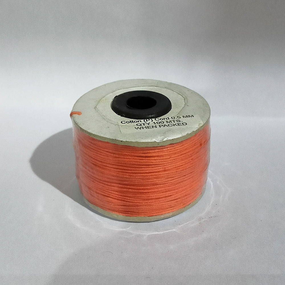 Waxed cotton thread 0.5 mm best sale