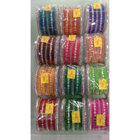 Shree Asha Bangles Pack Of 12 Silver Plated Bangles Set