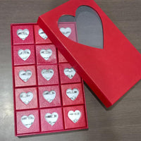 Urbana Rhodium Plated Solitaire Couple Ring Set With Crystal Stone - 1506378