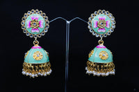 Midas Touch Gold Plated Jhumki Earrings - Z0131