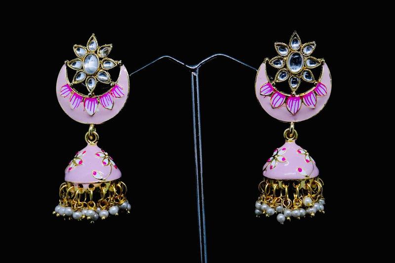 Midas Touch Gold Plated Jhumki Earrings - Z0134