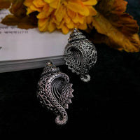 Blythediva Pack Of 3 Oxidised Plated Stud Earrings