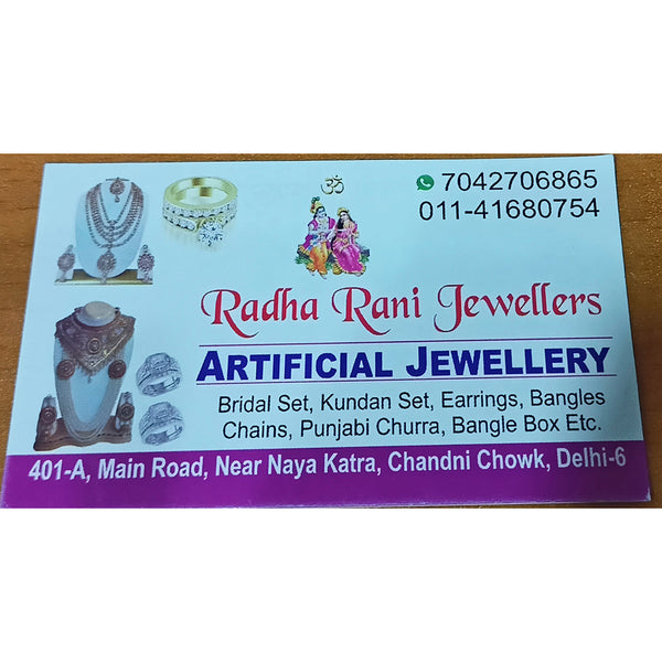 Artificial bridal jewellery deals in chandni chowk