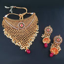 Real Creation AD Stone Copper Necklace Set